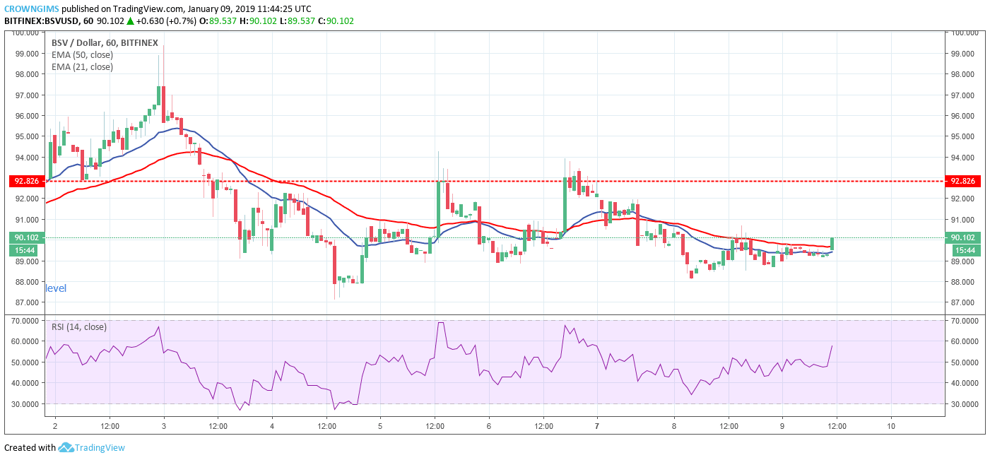 Bitcoin SV Price Analysis: BSV/USD Trends of January 09–15, 2019