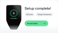 Setting up Trezor Safe 5 for XRP