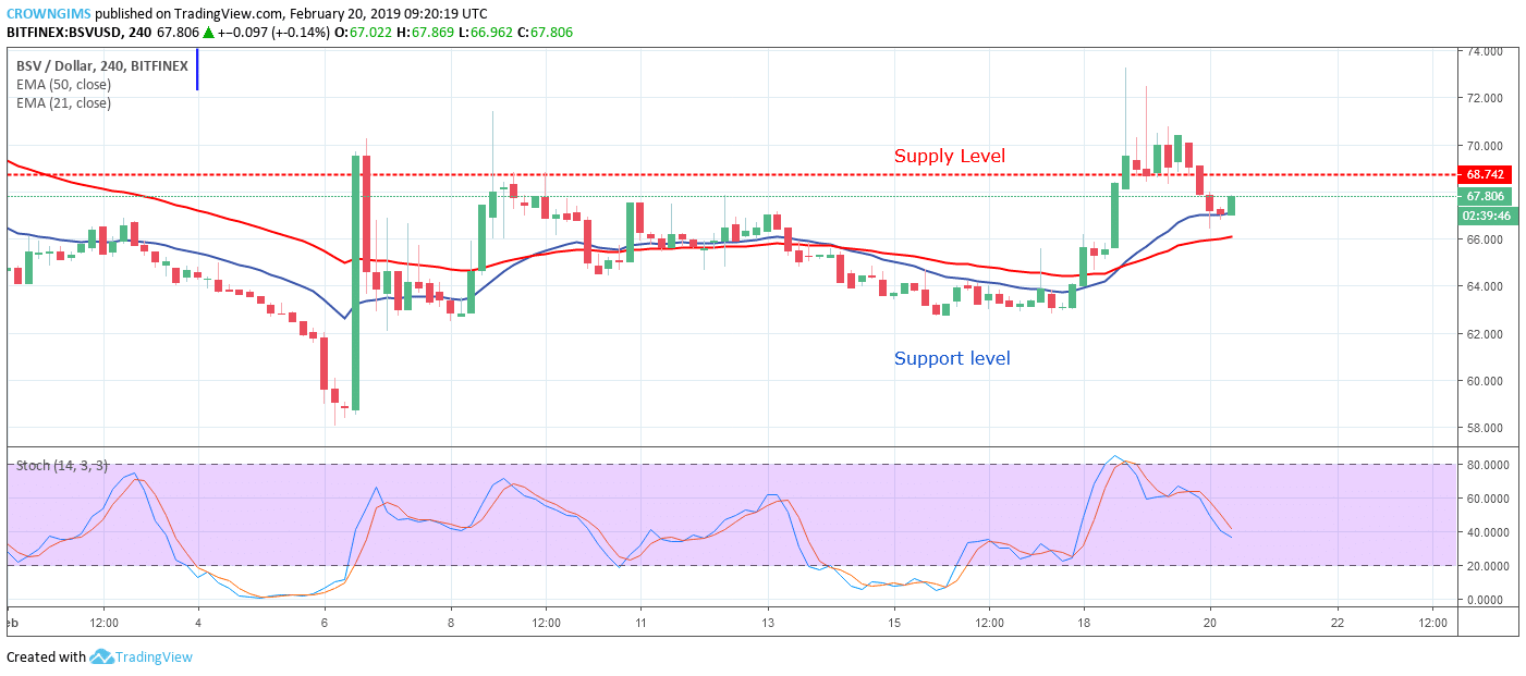 Bitcoin SV Price Analysis: BSV/USD Trends of February 20–26, 2019