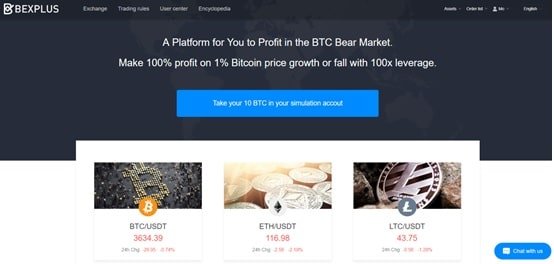 Bexplus Investment Advice - Profit from Bitcoin “Bear Market”