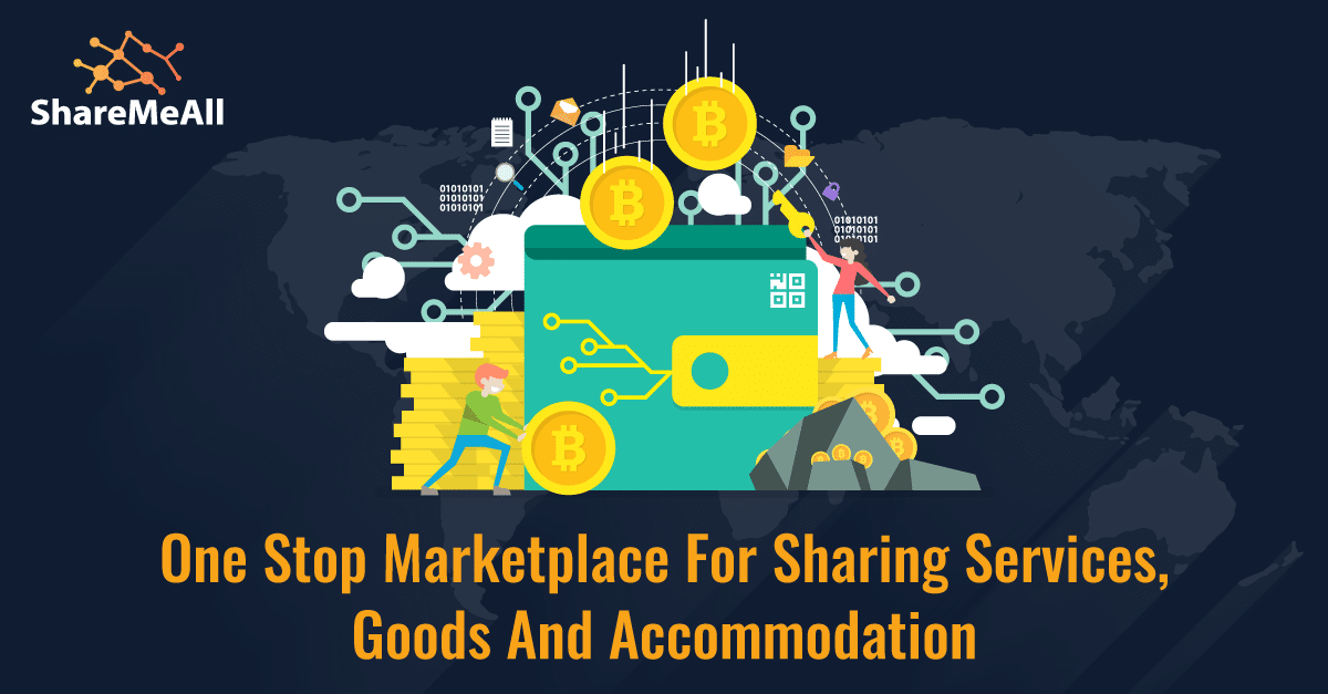 Sharing of Goods, Skills, and Assets with the Use of a New Cryptocurrency