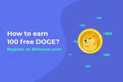 Get 100 DOGE for Free on Crypto Trading Platform Bithoven