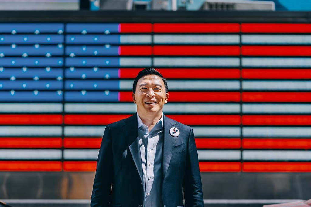 Foto: Andrew Yang para el presidente 2020 / Instagram