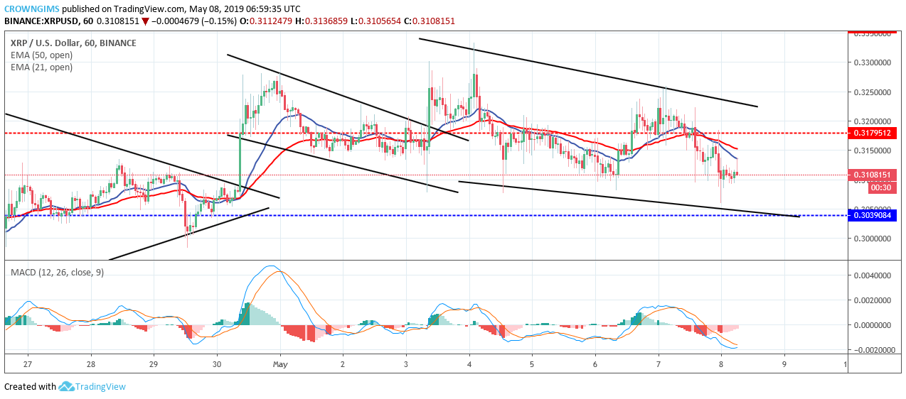 XRP Price Analysis: XRP/USD May Bounce at $0.30 and Rally Towards $0.33