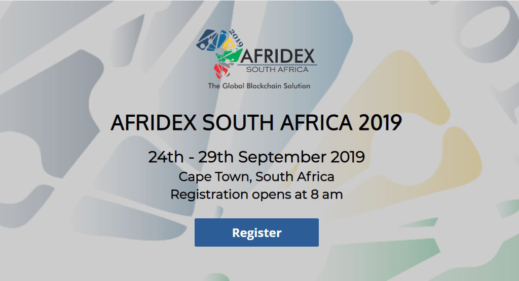 Afridex 2019 - The Global Blockchain Unity Conference in Africa