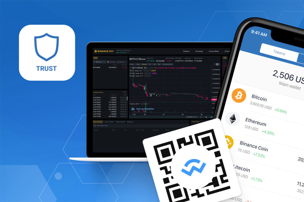 Binance’s Trust Wallet Now Integrated with Binance DEX Through New WalletConnect Feature