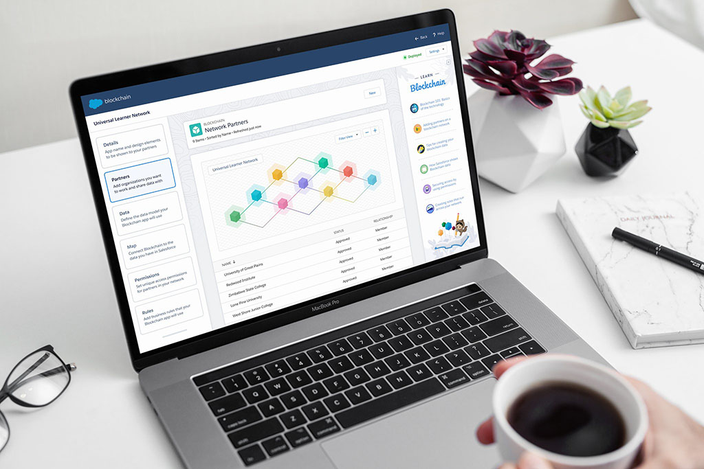 Salesforce Launches Debut Blockchain Product for Business