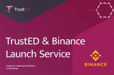 Verifying Academic Degrees Through Blockchain, TrustED Set for TGE on Binance Chain