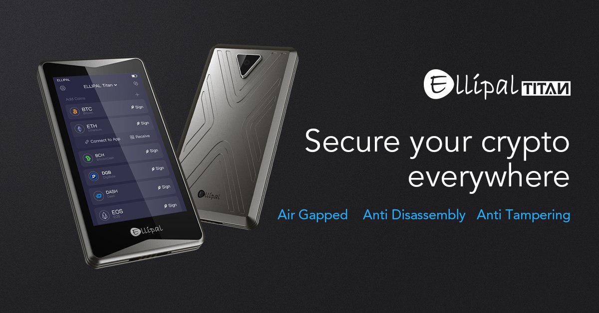 ELLIPAL is Launching A New Generation Cold Wallet – 'ELLIPAL Titan'