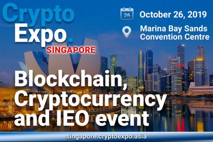 Crypto Expo Singapore 2019: Blockchain, Cryptocurrency and IEO Event