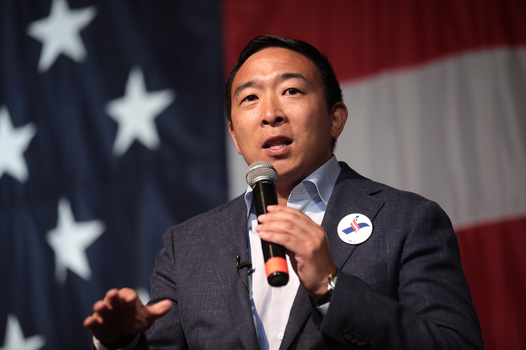 Presidential Candidate Andrew Yang Wants Blockchain Voting