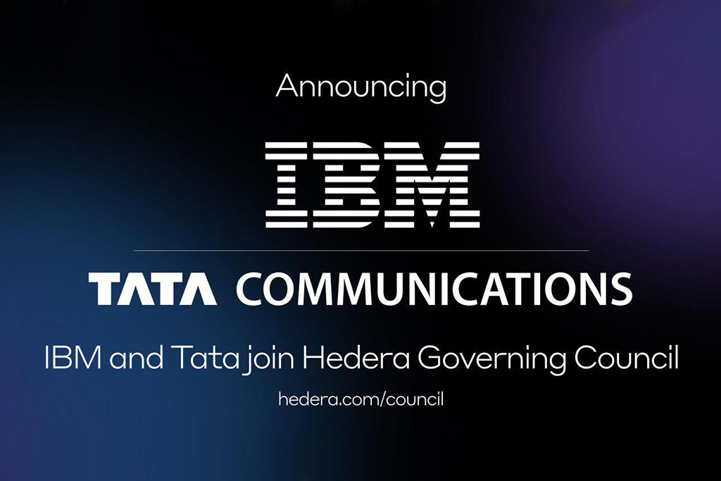 Tech Giants IBM and Tata Communications Join the Hedera Hashgraph Governing Council