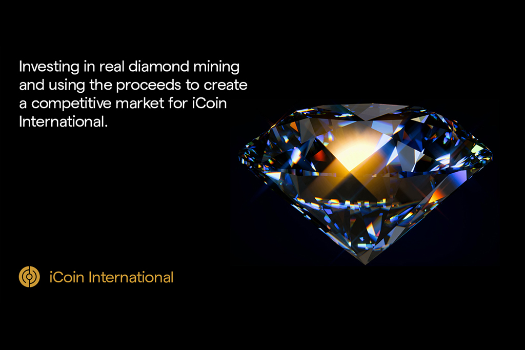 iCoin IEO Launched: Diamond Mining Powered by Blockchain and AI