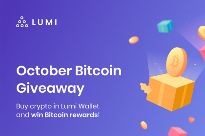 Lumi Wallet October Bitcoin Giveaway