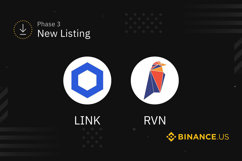 Binance U.S. to List Chainlink (LINK) and Ravencoin (RVN) Amidst Their Sudden Surge