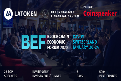 LATOKEN Schedules the Blockchain Economic Forum in Davos