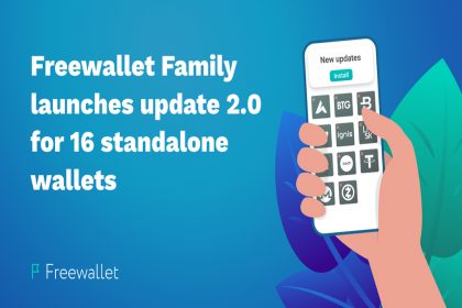 Freewallet Family Launches Update 2.0 for 16 Standalone Wallets