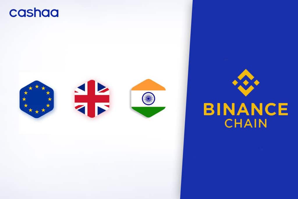 Neo-Bank Cashaa Provides Fiat Gateway for Binance Chain