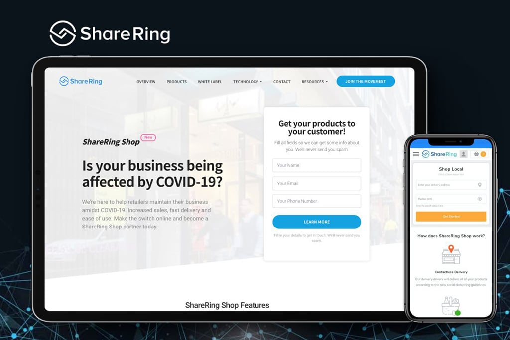 ShareRing Assists Shops, Communities amid COVID-19 Pandemic with On-Demand Marketplace