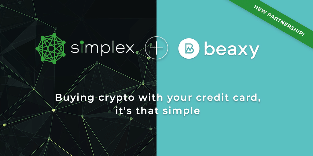 Beaxy Credit And Debit Card Buys Of Bitcoin Now Powered By Simplex