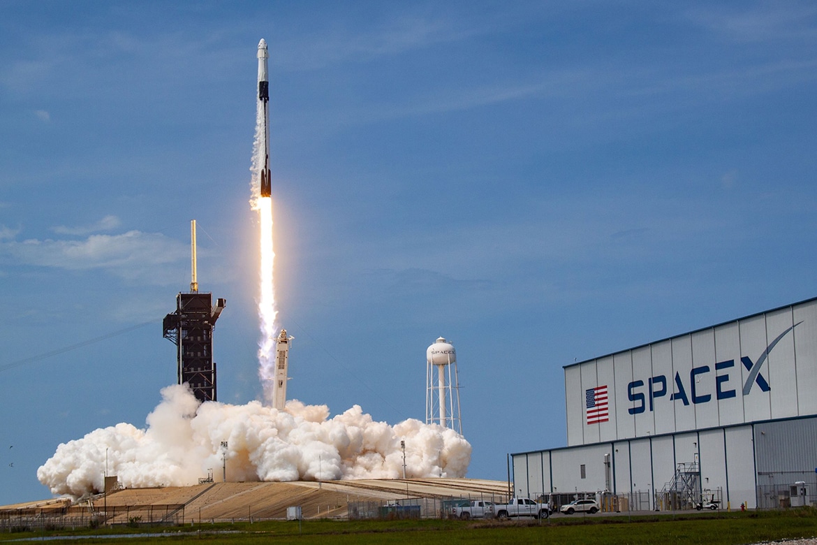 Elon Musk’s SpaceX Launches Two NASA Astronauts to Space on Historic U.S. Mission