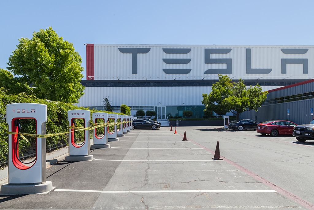 TSLA Stock Up 2% Yesterday, Slightly Down Now, Tesla Prepares to Reopen Fremont Factory
