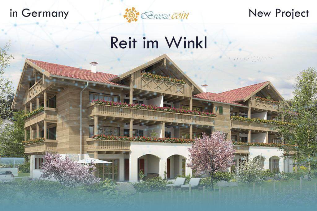 Real Estate-Based Crypto Breezecoin Publishes Project in Germany: Breeze de Mar – Reit im Winkl