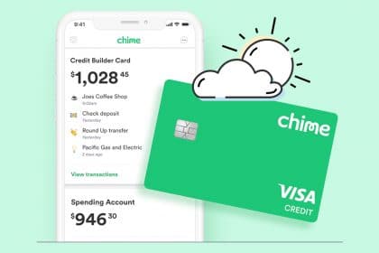 chime credit builder debit card model