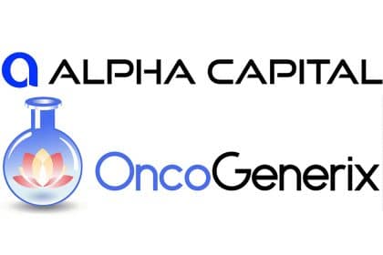 Alpha Capital LLC and OncoGenerix Announce New Pharmaceutical Factory in the US