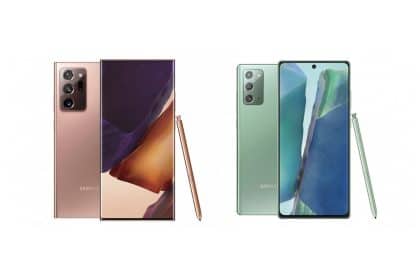 Samsung Unveils Its Galaxy Note 20 and the Galaxy Z Fold 2, Shipments to Start by August 21