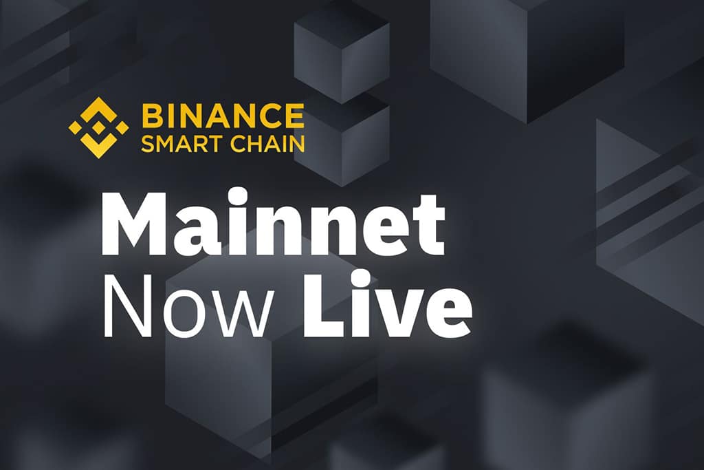 Binance Smart Chain Goes Live Supporting Smart Contracts for DeFi