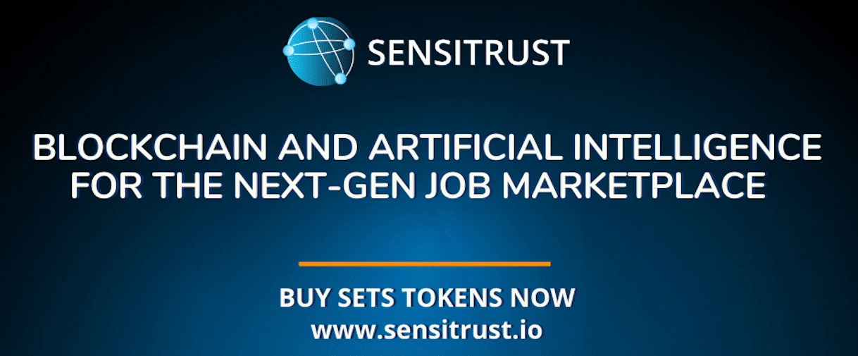 Sensitrust Started the Main Sale: AI and Blockchain for Smart Working Environments