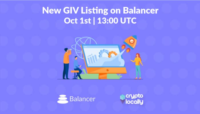 https://medium.com/@cryptolocally/new-giv-listing-on-balancer-oct-1-13-00-utc-3b70080289fd