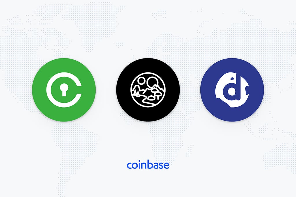 Coinbase Supports Civic (CVC), Decentraland (MANA), district0x (DNT)