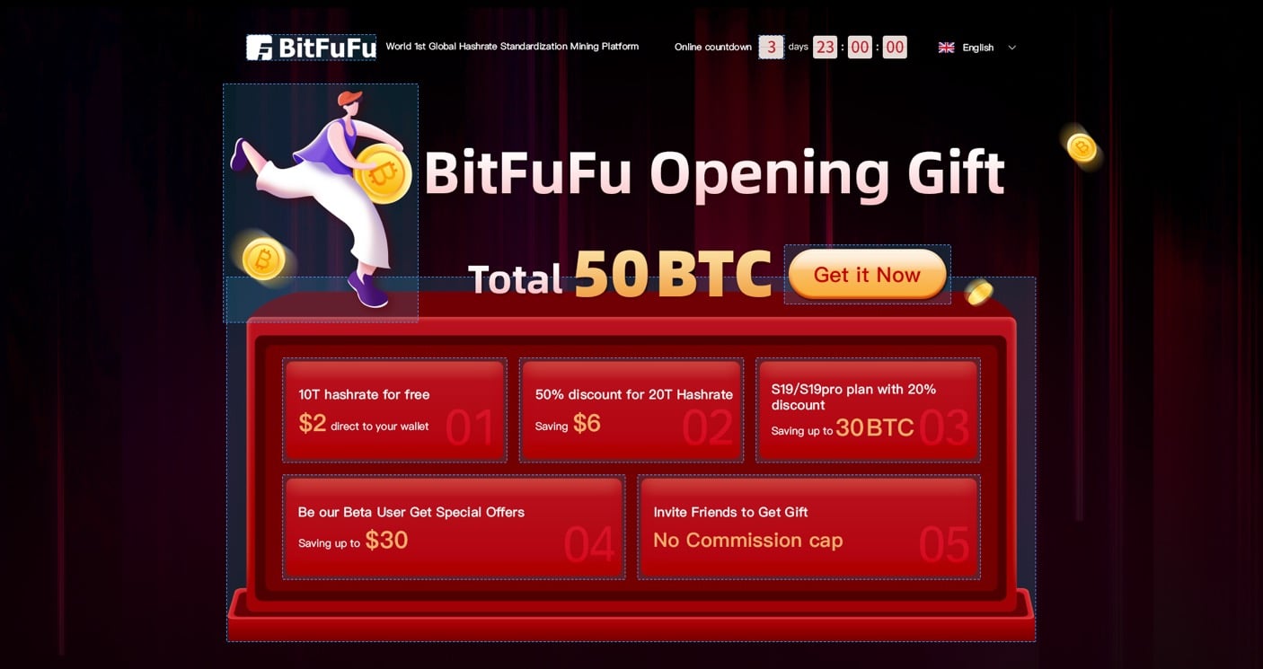 BitFuFu - the World's First Hashrate Platform Will Be Launched on December 15