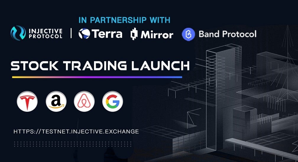 Injective Protocol Launches Fully Decentralized Stock Trading