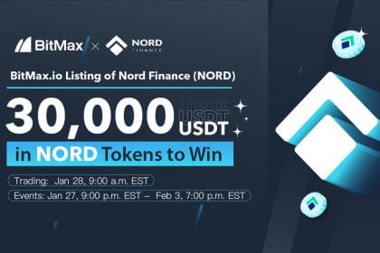 Nord Finance (NORD) to be Listed on BitMax.io