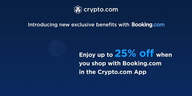 Crypto.com Partners with Booking.com to Offer Exclusive Travel Discounts