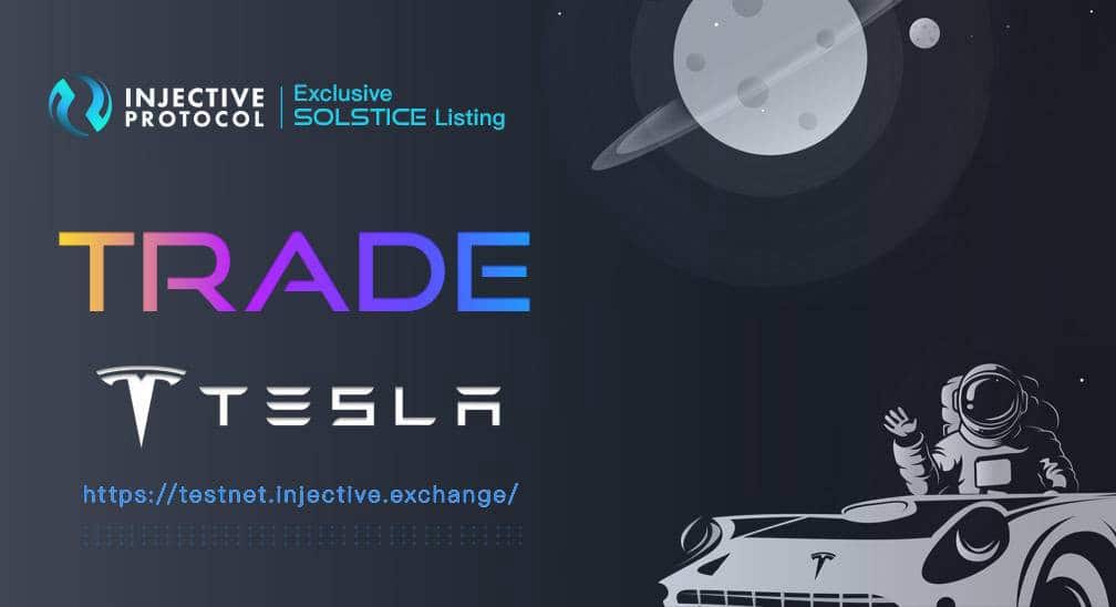 Injective Launches the World’s First Decentralized Tesla Stock Futures Trading