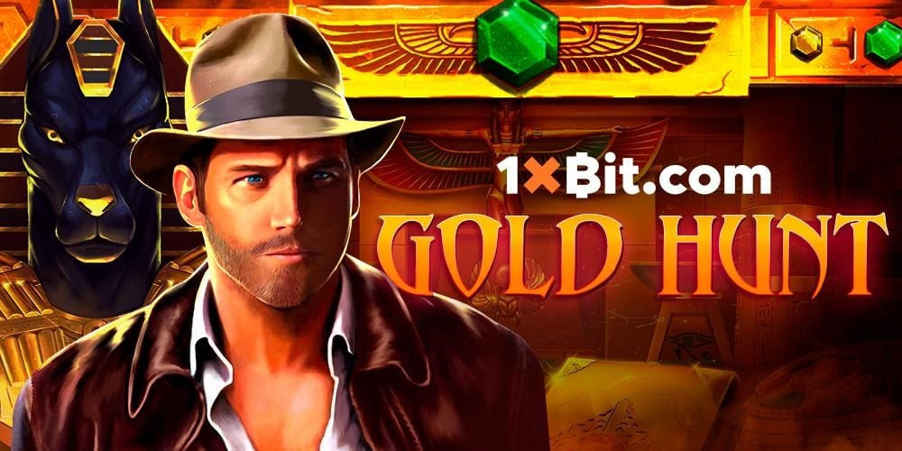 Win BTC Prizes with The 1xBit Gold Hunt Tournament