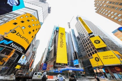Bumble (BMBL) Shares Soar 63% on Their First Trading Day on Nasdaq