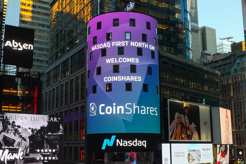 CoinShares (CS) Stock Increases by 33% on Swedish Nasdaq Debut