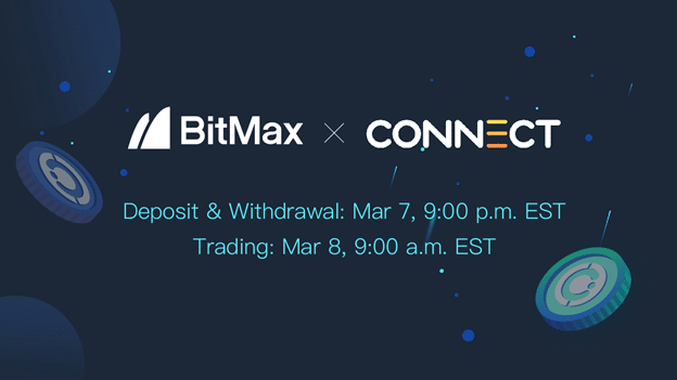 Connect Financial to List CNFI Tokens with BitMax