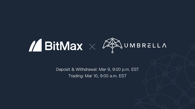 Umbrella to List UMB Token with BitMax