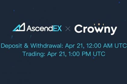 Crowny Listing on AscendEX