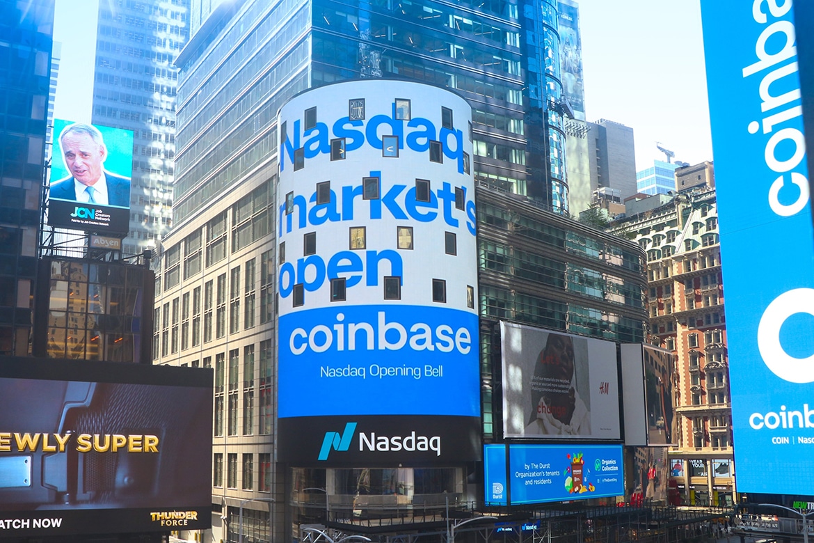 Coinbase Insiders Partially Liquidate Their COIN Stock Holdings Shortly after Listing