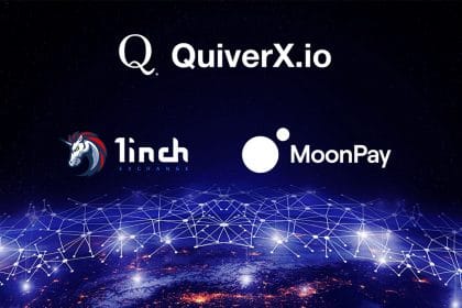 QuiverX Capital Has Launched Its Wallet with 1inch.exchange Integration and MoonPay On-Ramp