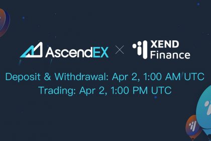 Xend is Listing on AscendEX 