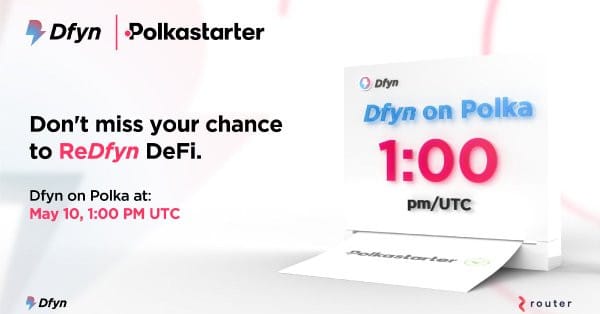 Dfyn Network Set to Launch IDO on Polkastarter Today