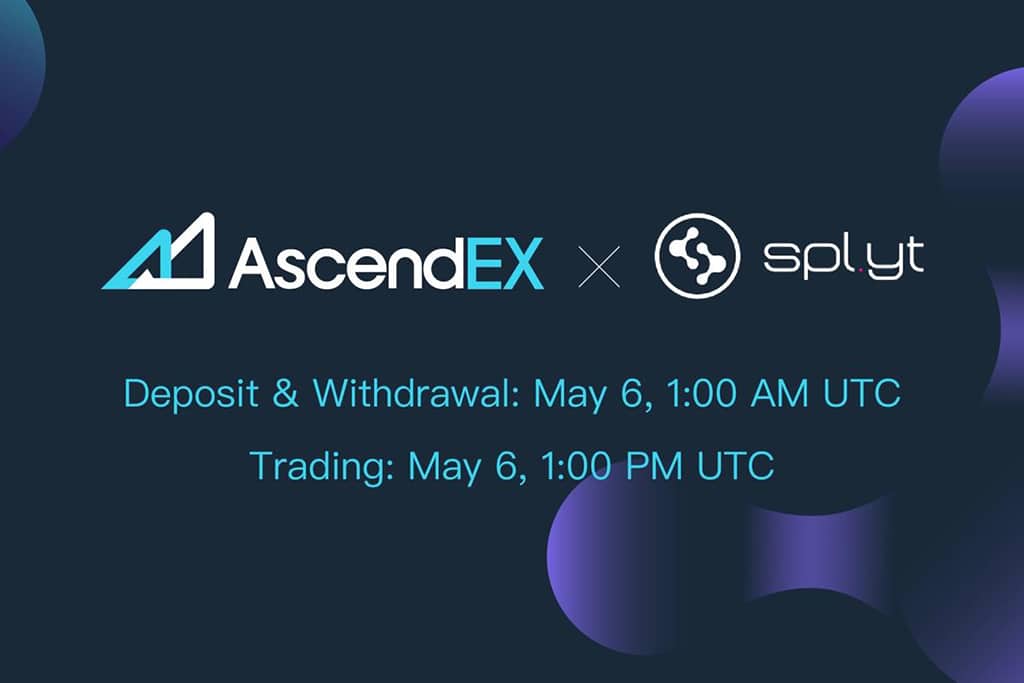 SplytCore Listing on AscendEX